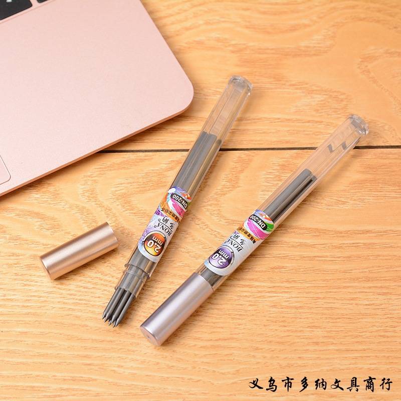 Set 4 Bút Chì Ngòi 2.0Mm Sanrio Mymelody Kuromi Cinnamoroll Pompom Purin Dễ Thương