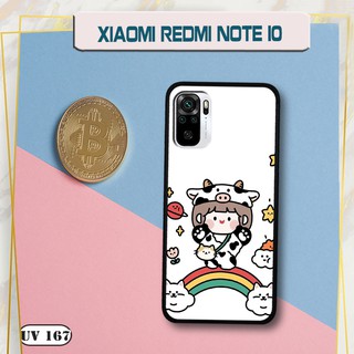 Ốp lưng nhám Xiaomi Redmi Note 10 - in hình