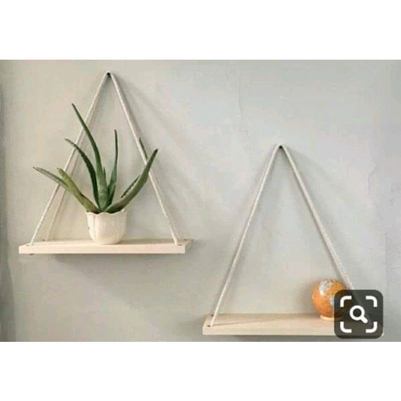 Kệ treo dây 30x10cm và 30x12cm tặng kèm đinh và dây