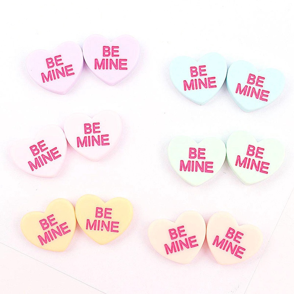 Bộ 20 Miếng Dán Hình Trái Tim Màu Ngà Dễ Thương Dùng Trang Trí Sổ Tay
