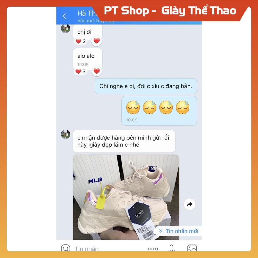 [FreeShip+ Hàng Cao Cấp] Giày thể thao Mlb hồng gót 7 mầu Hàng 1:1, Giày thể thao nam nữ Full phụ kiện (ảnh thật)