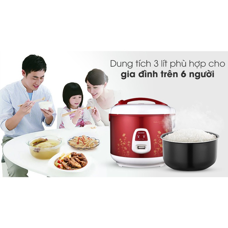 Nồi Cơm Điện Cuckoo CR-1713 - 3L - Hàng Chính Hãng