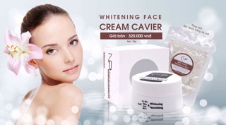 Kem whitening face CREAM CAVIER 