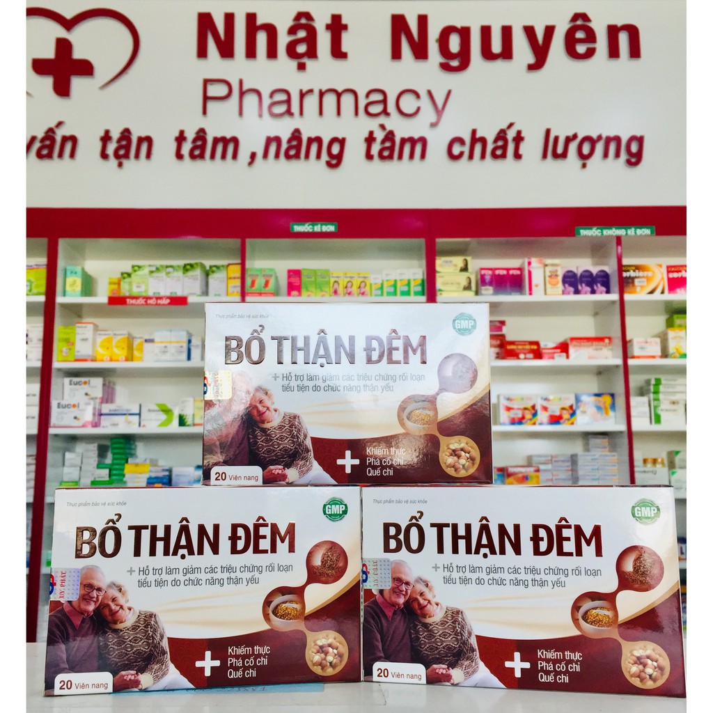 BỔ THẬN ĐÊM - Hỗ trợ giảm rối loạn tiểu tiện do thận yếu [TIỂU ĐÊM, TIỂU RẮT, TIỂU SÓN, TIỂU KHÔNG TỰ CHỦ]