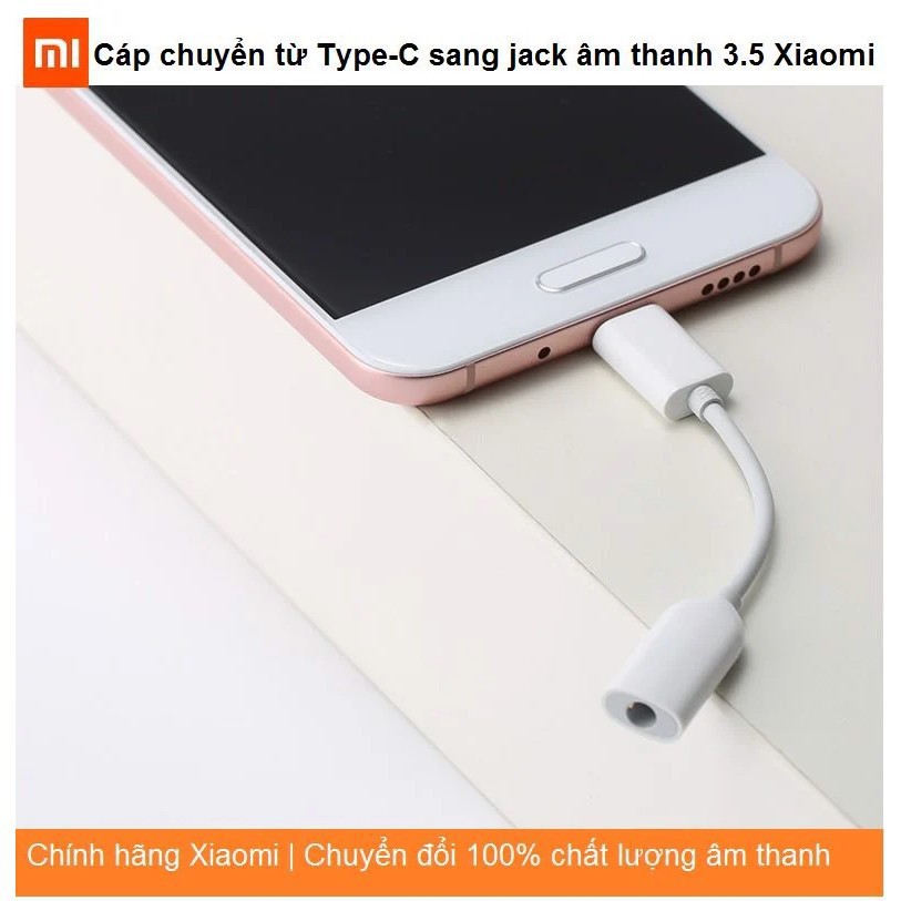 [Chính hãng] Cáp chuyển Xiaomi Type C sang 3.5