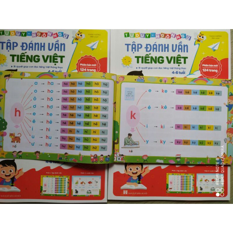 Tập đánh vần 124 trang (4-6t)