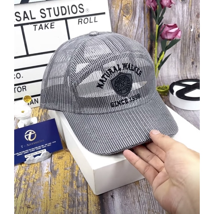 Nón Kết Phối Lưới Thời Trang Siêu Đẹp