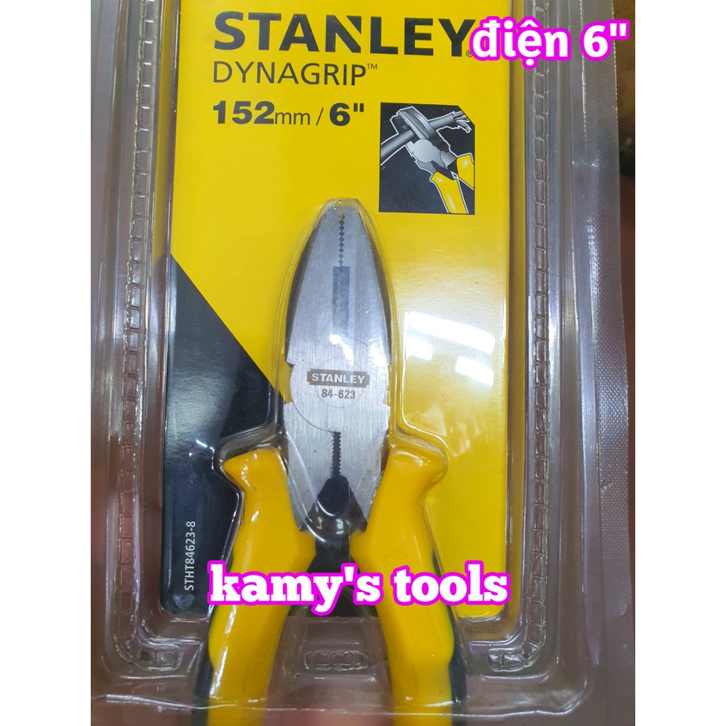 Kìm điện 6 inch 150mm Stanley 84-623, kềm điện