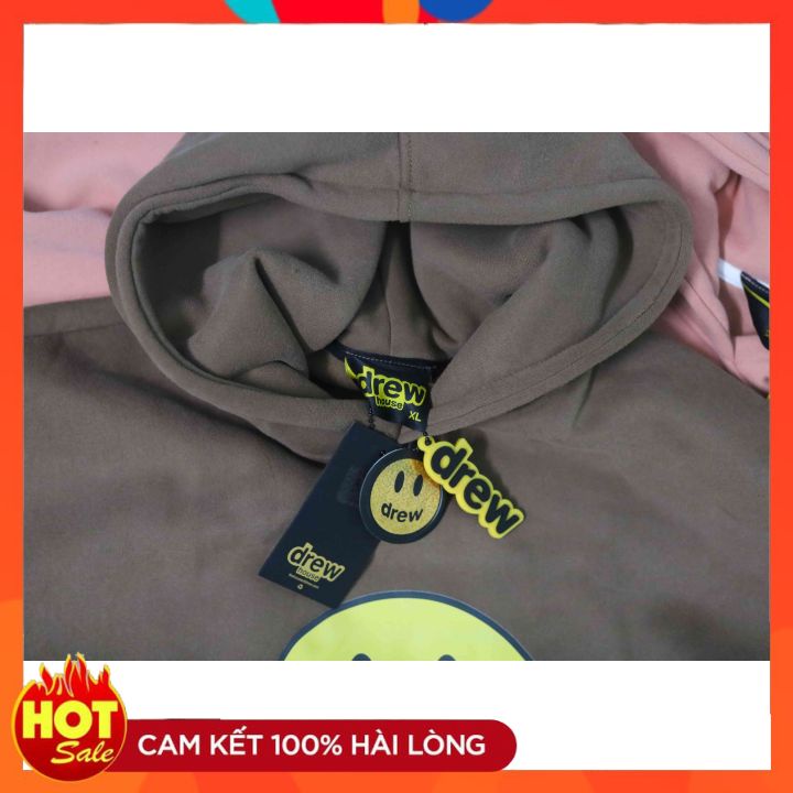 Áo hoodie, hoodie,  Áo Drew house mặt cười nhiều màu nhiều Size, chất vải mềm mại 2 lớp dày dặn đầy đủ tem mác. | BigBuy360 - bigbuy360.vn