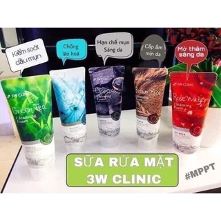 Sữa rửa mặt 3w clinic