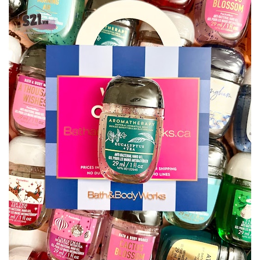 Nước Rửa Tay Khô Bath &amp; Body Works Anti Bacterial Hand Gel 29ml