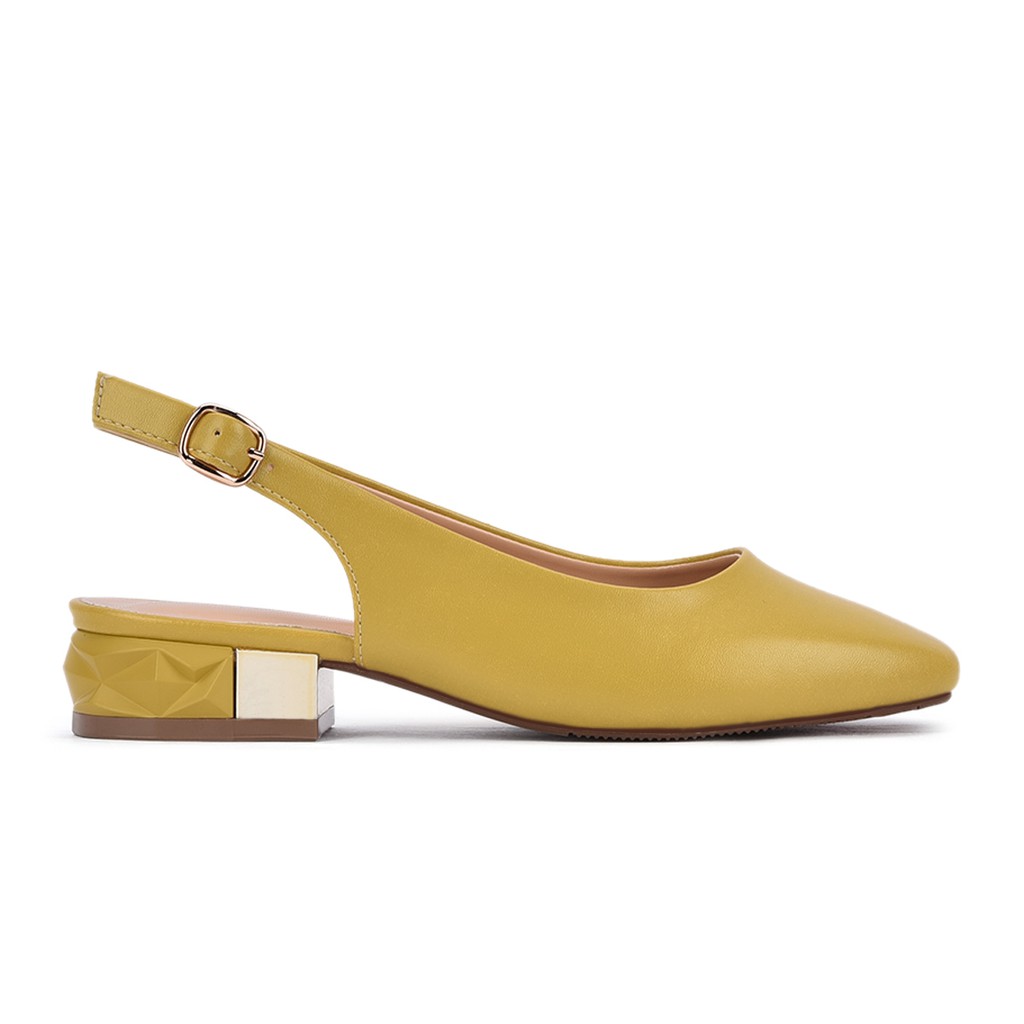 Giày Búp Bê Đông Hải dáng slingback gót cao 3cm dễ phối đồ - G81D2 | BigBuy360 - bigbuy360.vn