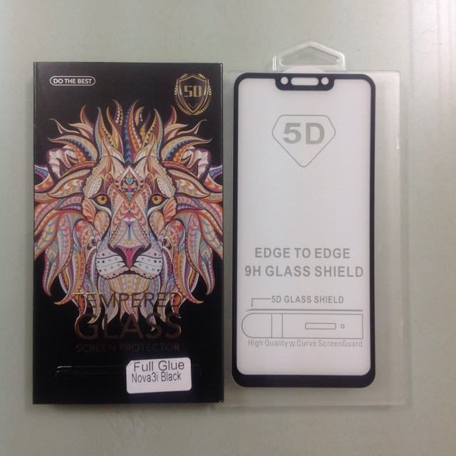 Dán 5D full glue huawei nova 3i