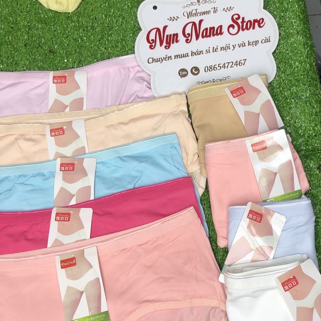 Quần lót nữ Cotton form siêu đại 60&gt;85kg (QNR4) [Rẻ vô địch [Chính hãng