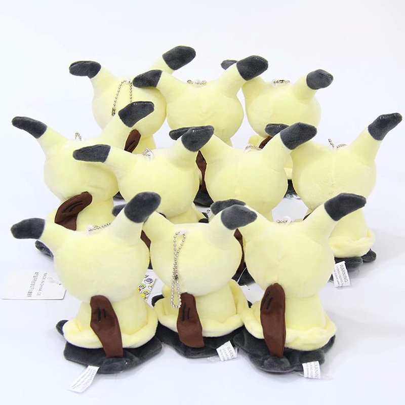TAKARA TOMY 1 Móc Khóa Nhồi Bông Hình Nhân Vật Mimikyu Trong Pokemon 12cm
