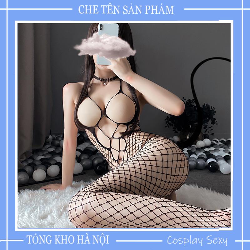 Bộ Ngủ Bodysuit Sexy Liền Thân Hở Đũng Gợi Cảm, Bodystocking Ren Lưới Mã: BstL bstL04 | BigBuy360 - bigbuy360.vn