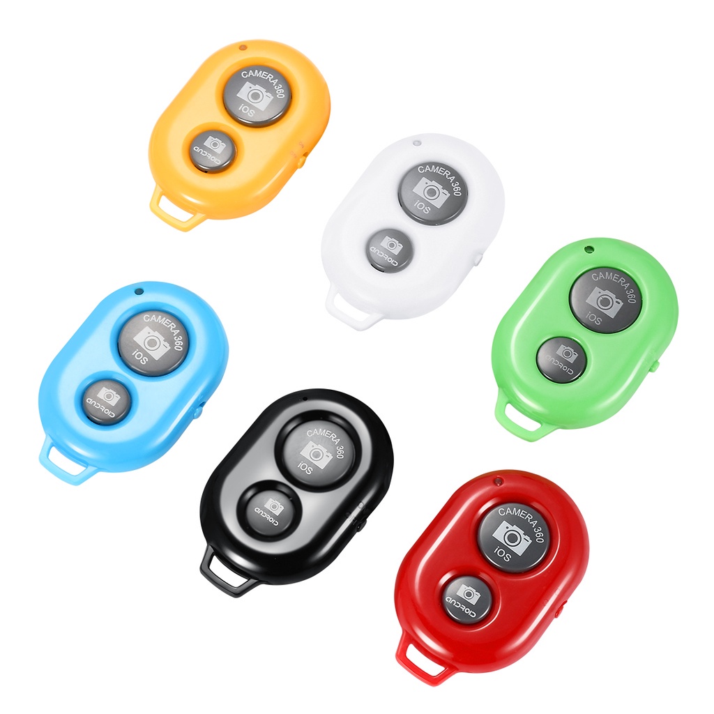 1 Bộ Điều Khiển Chụp Ảnh Từ Xa Kết Nối Bluetooth Không Dây Cho Điện Thoại / Máy Ảnh