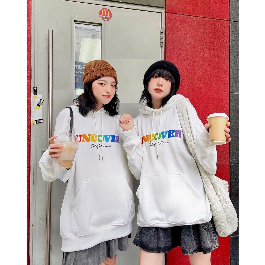 Áo hoodie unisex uncover basic Áo khoác nỉ uncover basic ver2 SM139 | BigBuy360 - bigbuy360.vn