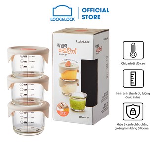 HỘP ĐỰNG THỨC ĂN THỦY TINH LOCK&LOCK LLG508