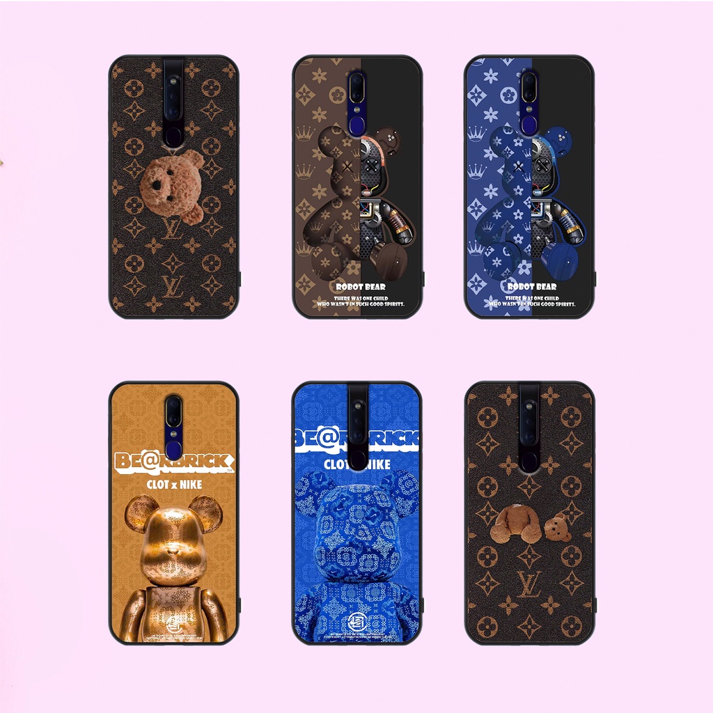 Ốp lưng Oppo F11 - F11 Pro in hình gấu bearbrick thời trang cao cấp. Ốp oppo rẻ bền đẹp.
