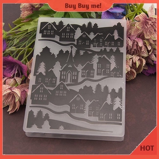 DIY Scrapbooking Plastic Embossing Template Folder Stencil for Album Card