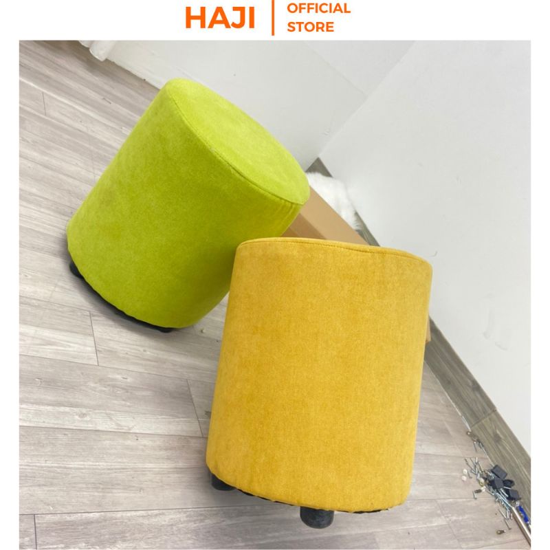 Ghế đôn sofa HAJI chân ghế chống trượt không gây trầy xước sàn nhà D14