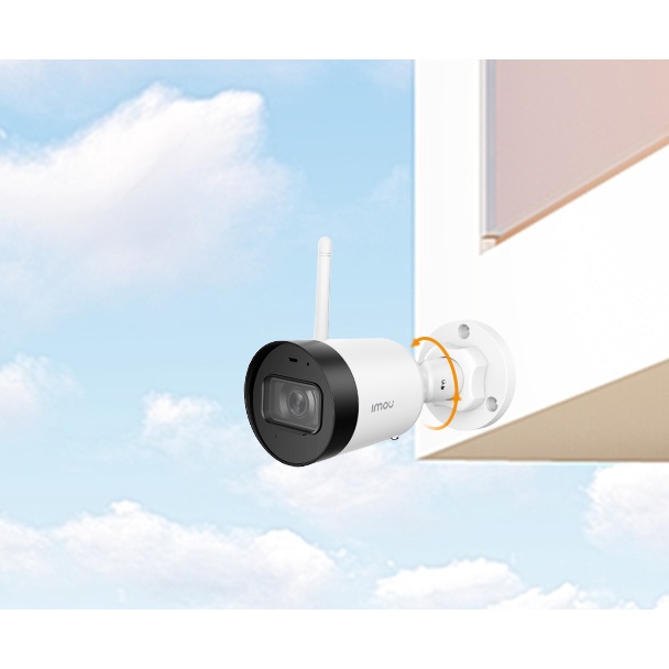 Camera giám sát Imou Bullet Lite 2.0MP Full HD . Tích hợp MIC, hồng ngoại 30m, camera gia đình. Xem qua điện thoại.