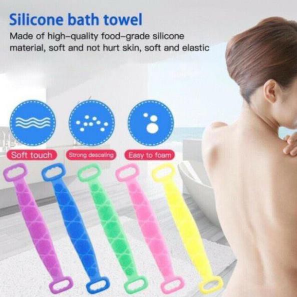 [ Chính hãng ] [Sale] (Hàng chuẩn) Đai cọ lưng Silicon siêu dai  mới 2020