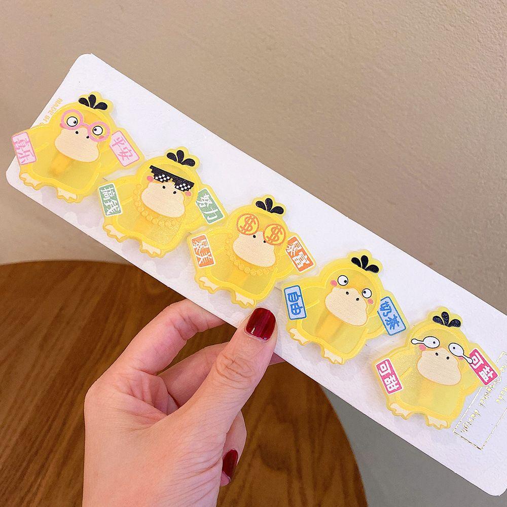 Kẹp Tóc Hình Chú Vịt Dễ Thương Cho Bé Gái