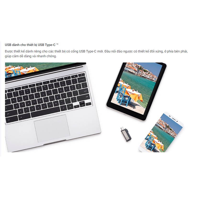 USB OTG USB Type-C SanDisk SDDDC2-032G-G46 (Hàng Chính Hãng)