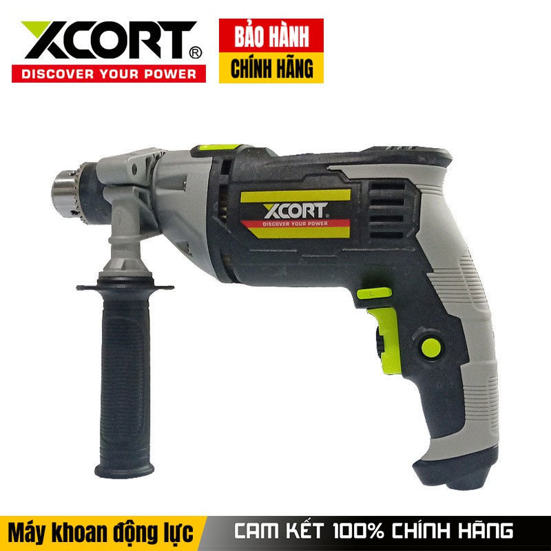 MÁY KHOAN ĐIỆN - MÁY KHOAN ĐỘNG LỰC XCORT 1050W - Bảo Hành 18 Tháng