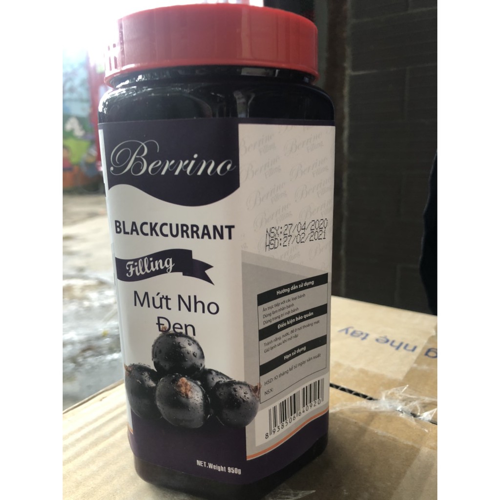 Mứt Berrino nho 950g