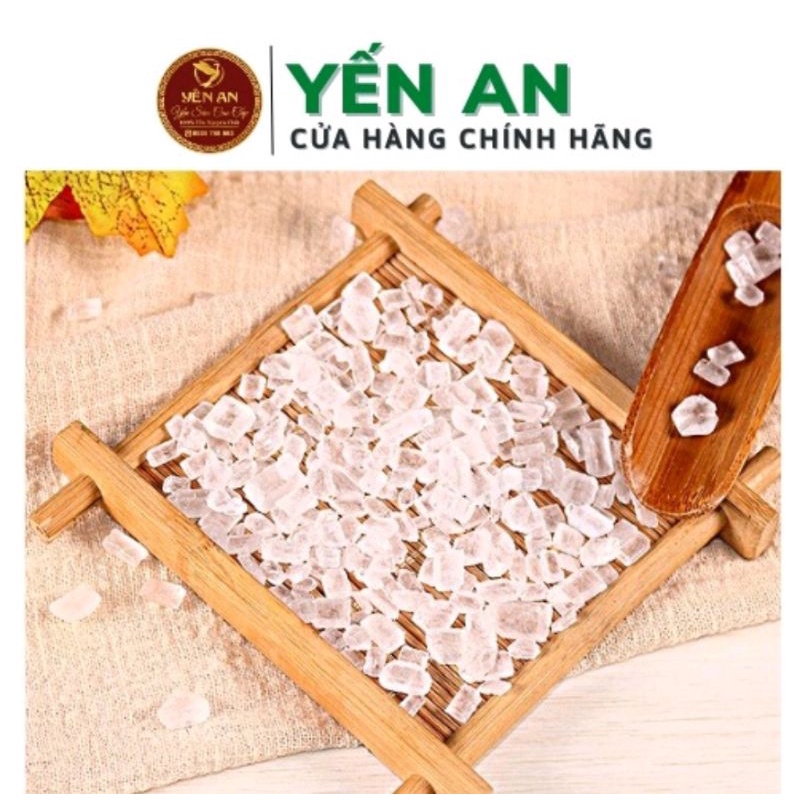 Đường phèn viên sạch hạt nhỏ  dùng để chưng yến, nấu chè, nấu nước mát