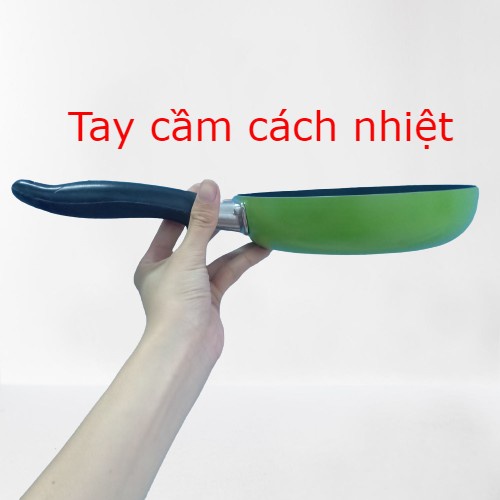 Chảo chống dính hợp kim nhôm cao cấp Happy cỡ 18cm - 30cm siêu bền