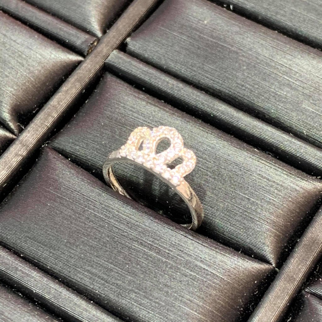 nhẫn bạc bé gái