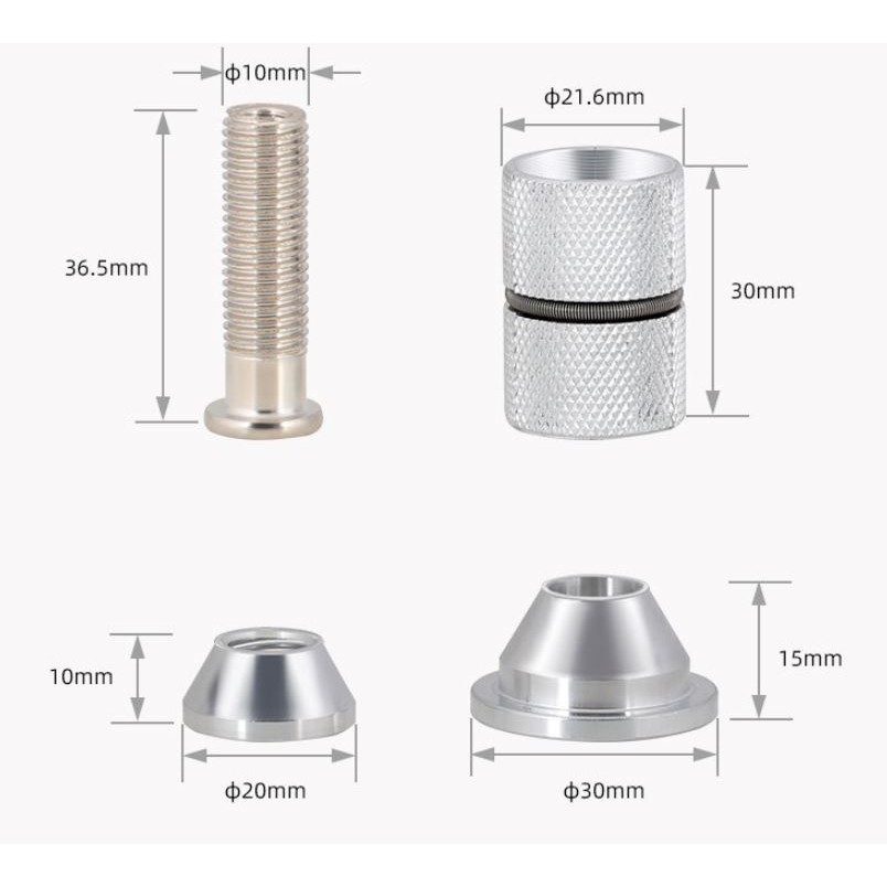 Bông Cổ Phuộc Carbon TPR07 28.6