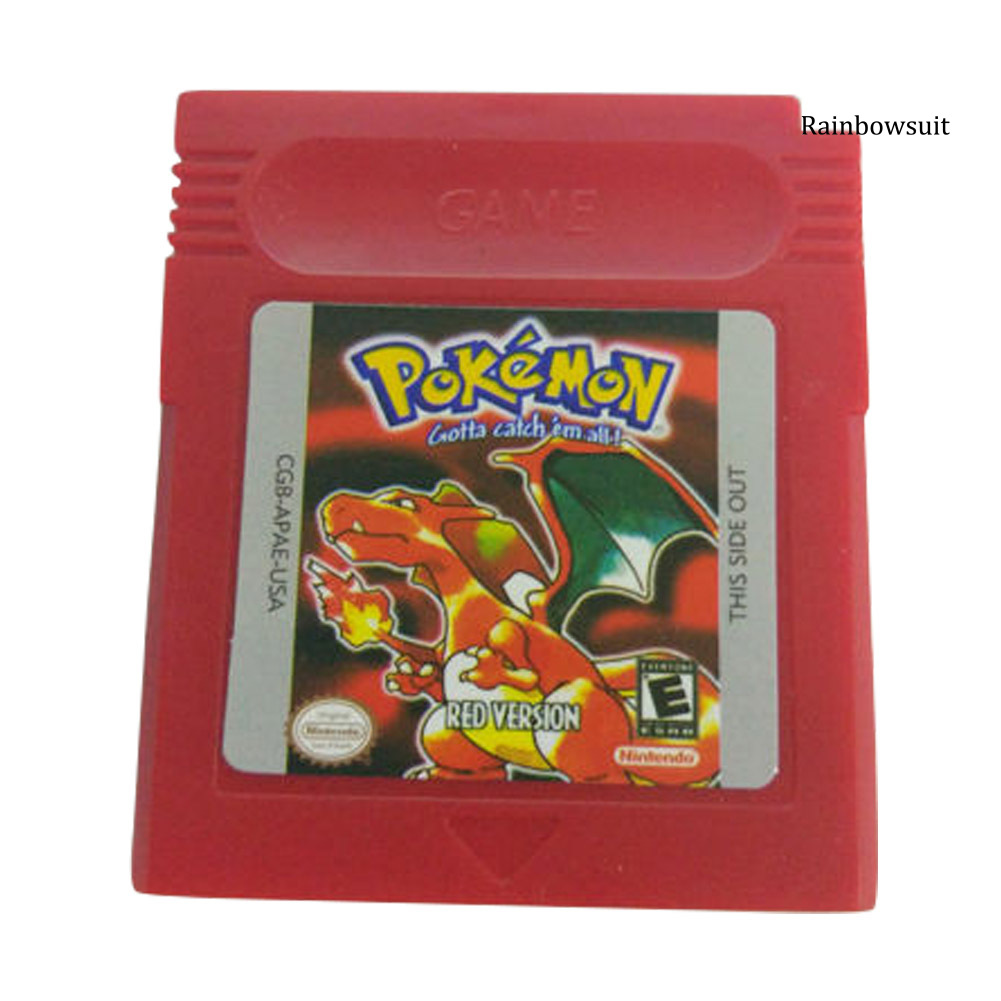 Thẻ chơi game NINTENDO Pokemon GBC dòng phiên bản giới hạn