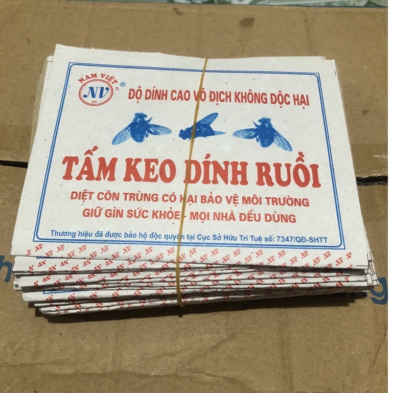 50 Tấm Keo Dính Ruồi Siêu Dính