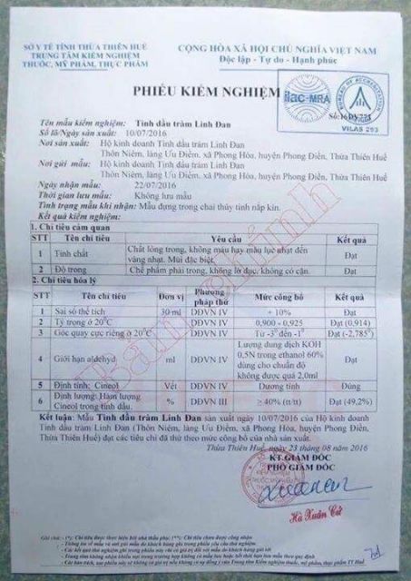 Tinh dầu Trầm Linh Đan 100ml  nguyên chất 100%