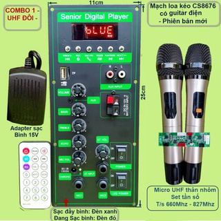 [giare]Mạch loa kéo CS8676 kèm micro