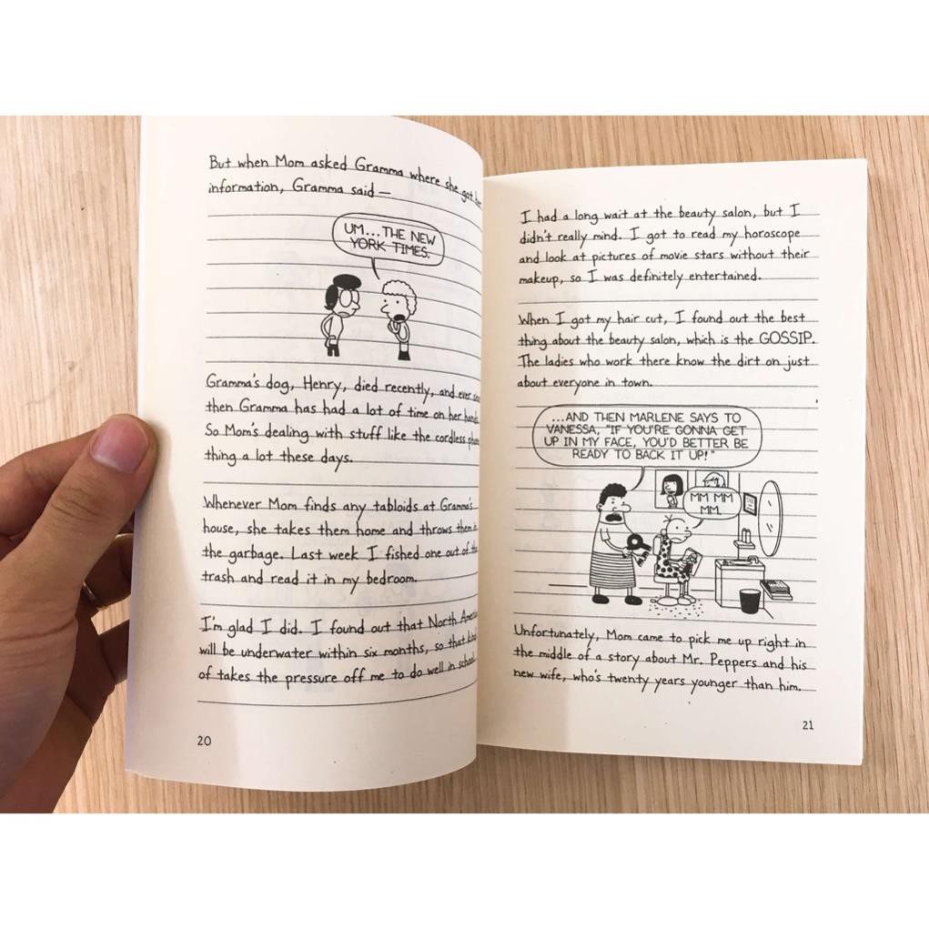 Bộ nhập Full 16q - Diary of a Wimpy kid hộp mềm