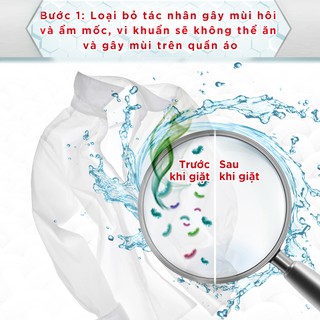 Nước Giặt Ariel Tươi Mát Túi 2.4Kg