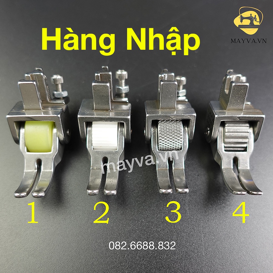 Chân Vịt Chống Nhăn Máy May Công Nghiệp 1 Kim ( 4 Loại )