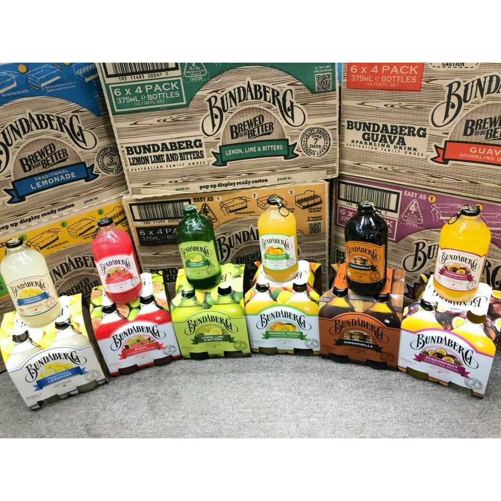 Nước ép trái cây có ga Bundaberg