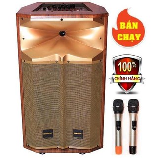 Loa kéo Karaoke Bluetooth Temeisheng QX 1518 (GOLD)