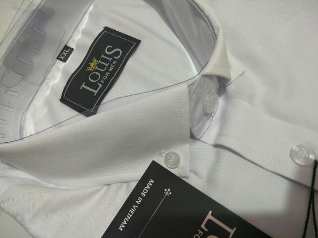 ÁO SƠ MI NAM MÀU TRẮNG HÀNG HỘP CAO CẤP - SM84 | BigBuy360 - bigbuy360.vn