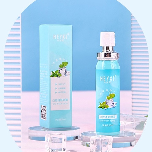 Xịt Thơm Miệng Heyxi Hoa Quả Thơm miệng sạch sẽ thơm mát 20ML HXTM4