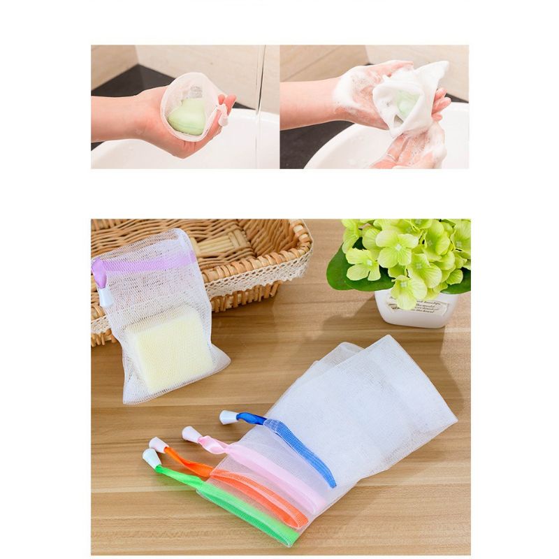 Túi Lưới Tạo Bọt Xà Phòng