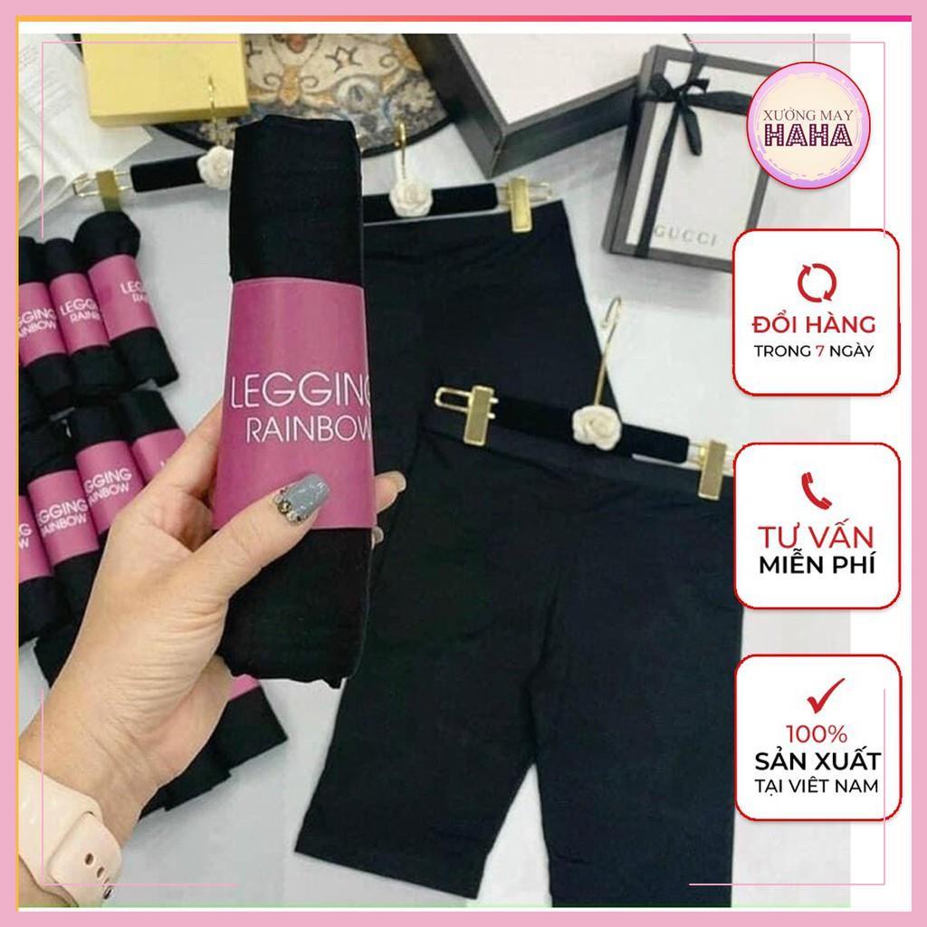 [Quần đùi nữ mặc nhà] QUẦN LEGGING NỮ ĐÙI CUỘN, quần ngố nữ bigsize vải cotton