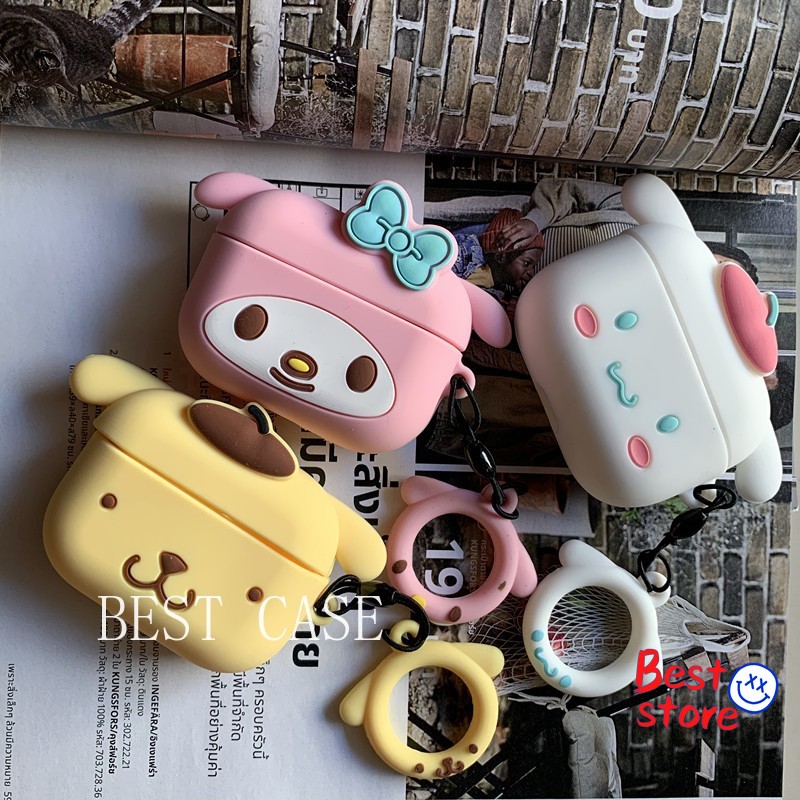 Vỏ Bảo Vệ Hộp Tai Nghe Airpods 3 Pro Thiết Kế Hoạt Hình Dễ Thương